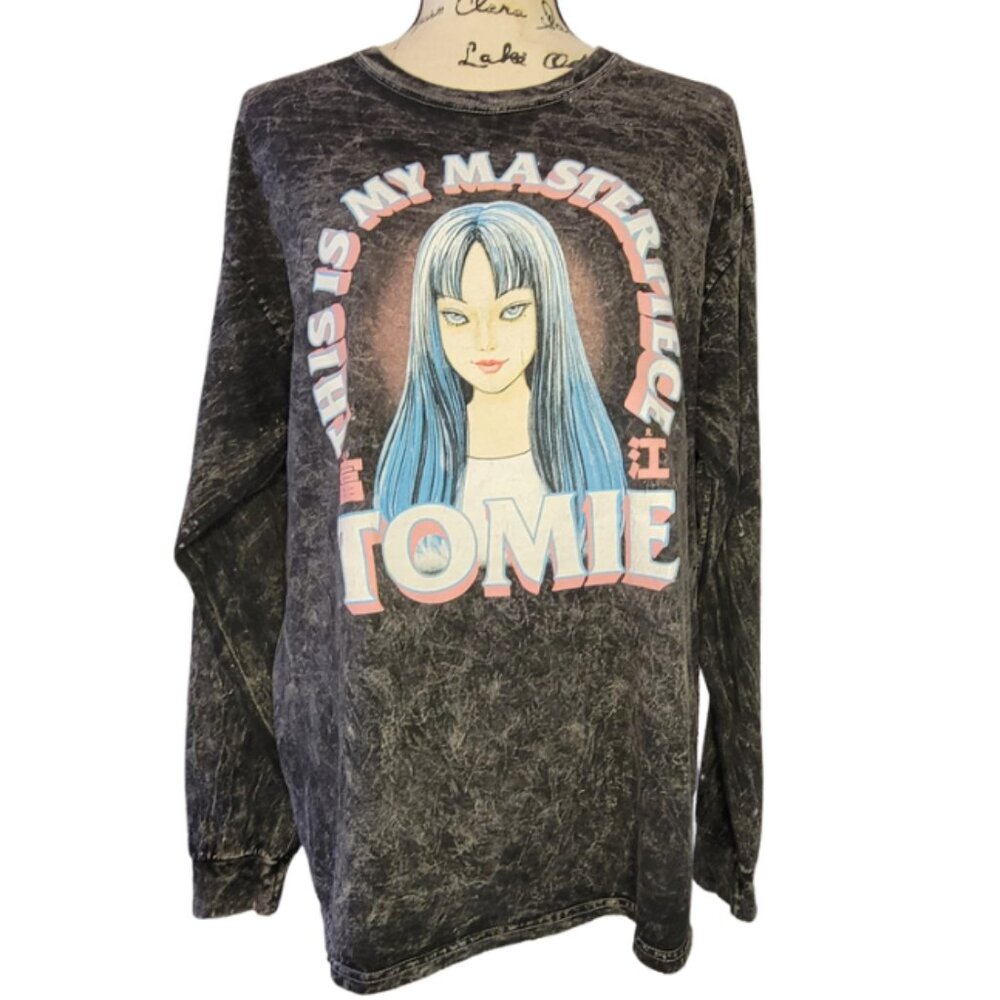 Ripple Junction Junji Ito Collection Crunchyroll Manga Graphic Tee TOMIE Size L